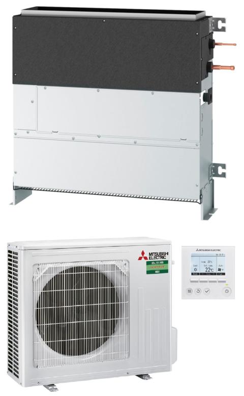 Mitsubishi SFZ-M50VA 5,0kW légcsatornázható parapet klíma szett